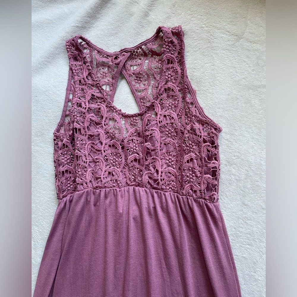 Dusty rose altar’d state maxi dress M